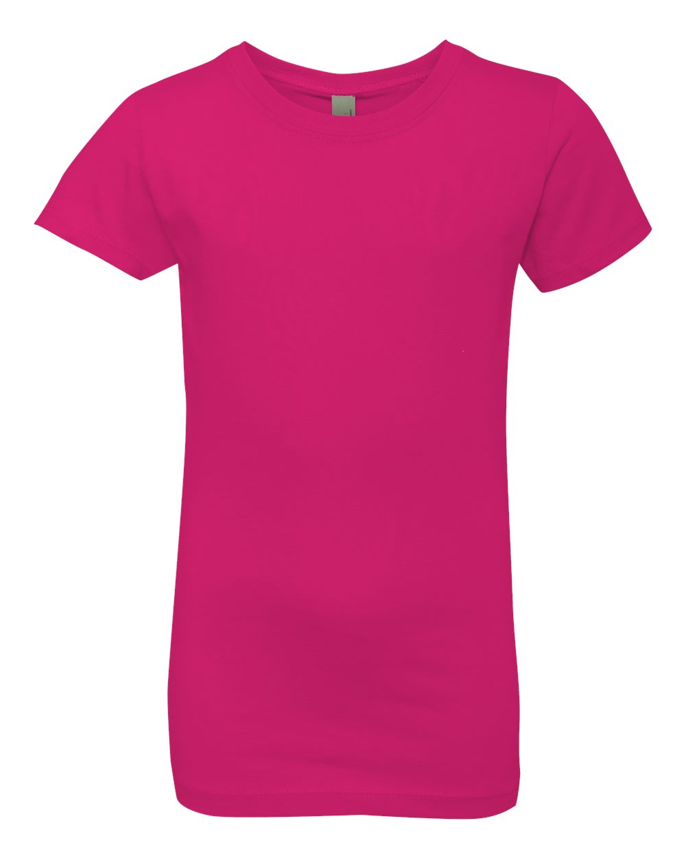 Next Level 3710 Girls’ Cotton Princess Tee in Raspberry