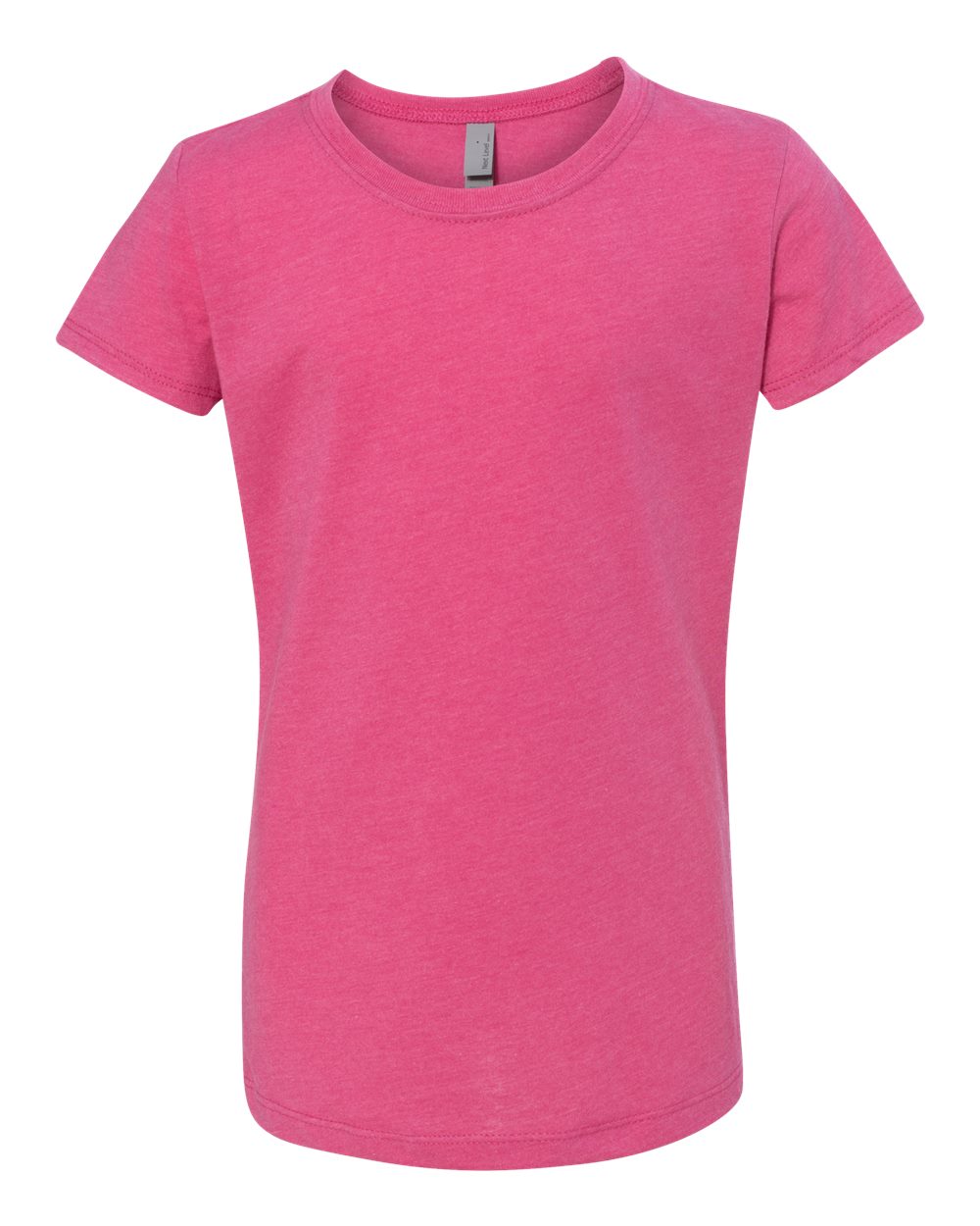 Next Level 3712 Girls’ CVC Princess Tee in Raspberry