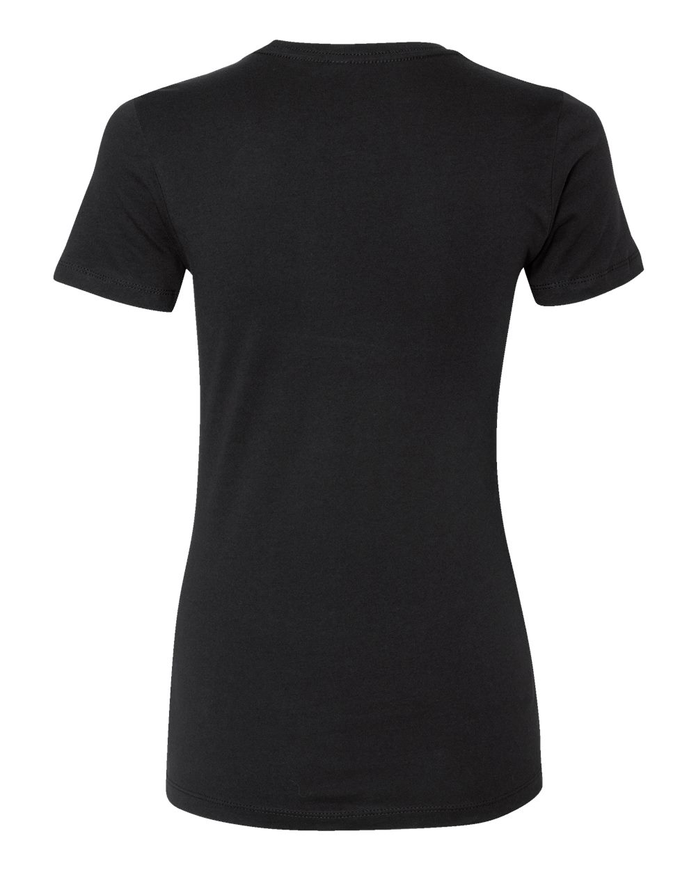 Next Level 3900 Women’s Cotton Tee in Black, back
