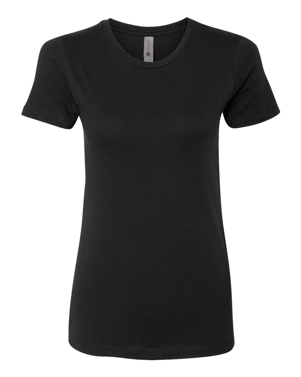 Next Level 3900 Women’s Cotton Tee in Black