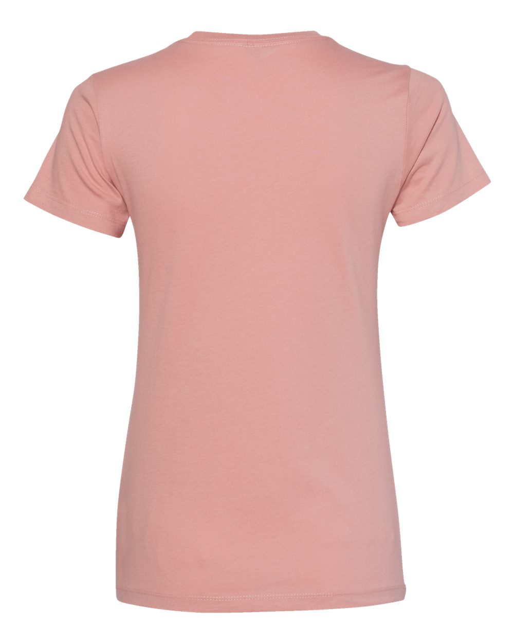 Next Level 3900 Women’s Cotton Tee in Desert Pink, back