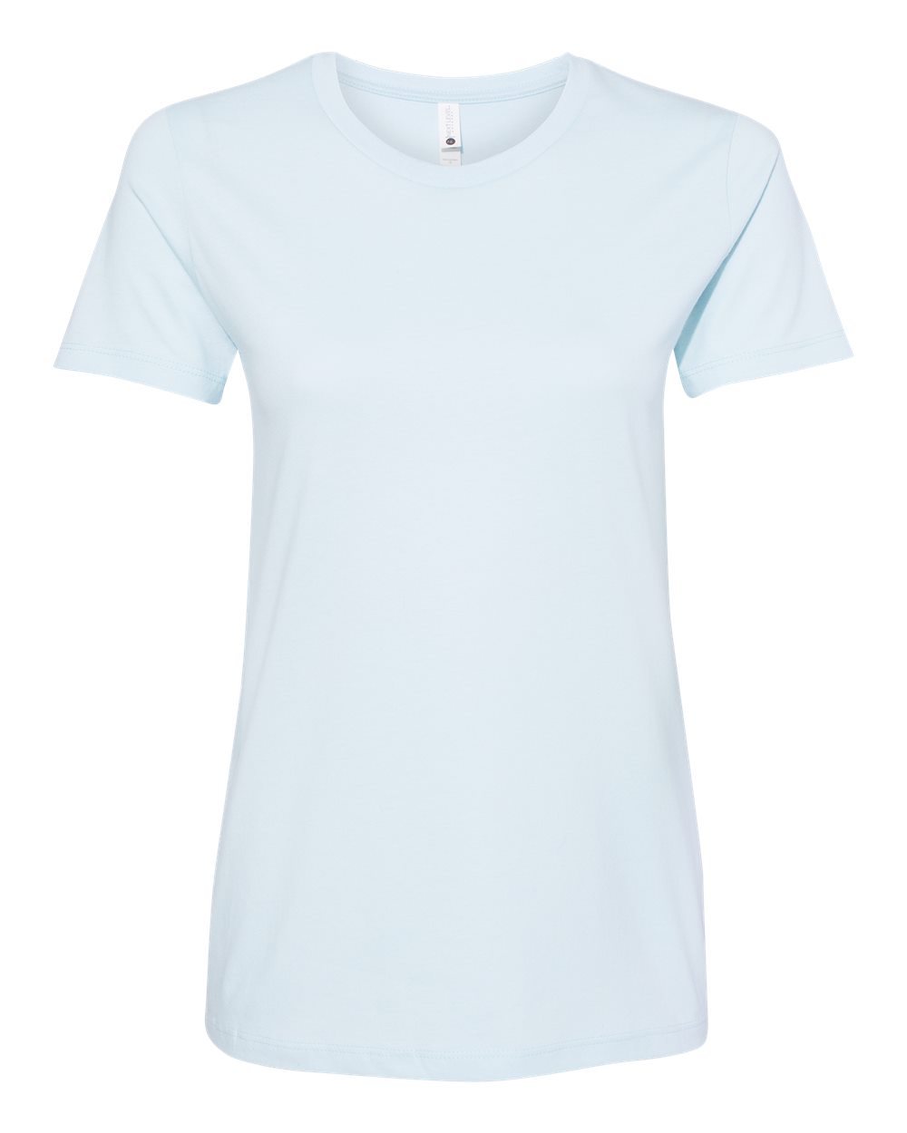 Next Level 3900 Women’s Cotton Tee in Light Blue