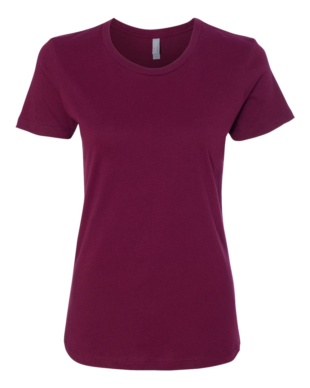 Next Level 3900 Women’s Cotton Tee in Maroon