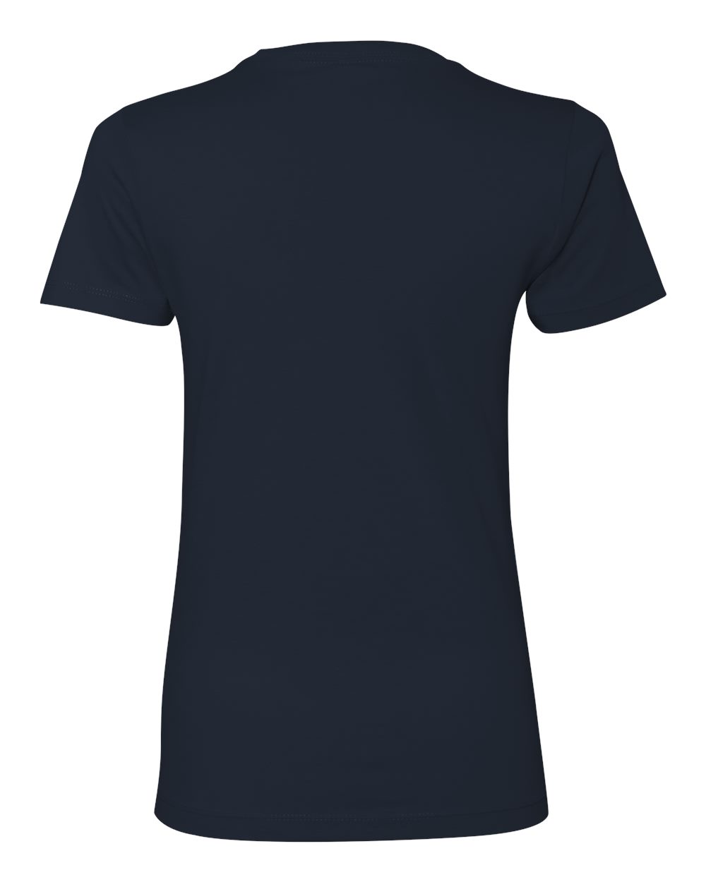 Next Level 3900 Women’s Cotton Tee in Midnight Navy, back
