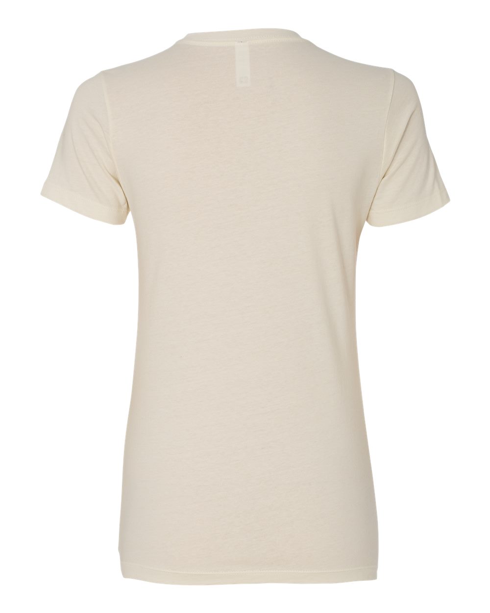 Next Level 3900 Women’s Cotton Tee in Natural, back