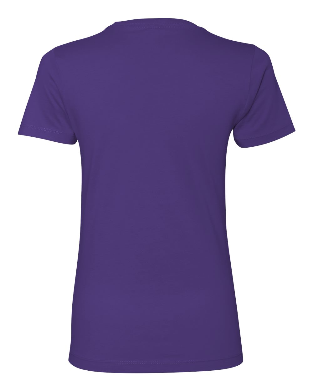 Next Level 3900 Women’s Cotton Tee in Purple Rush, back