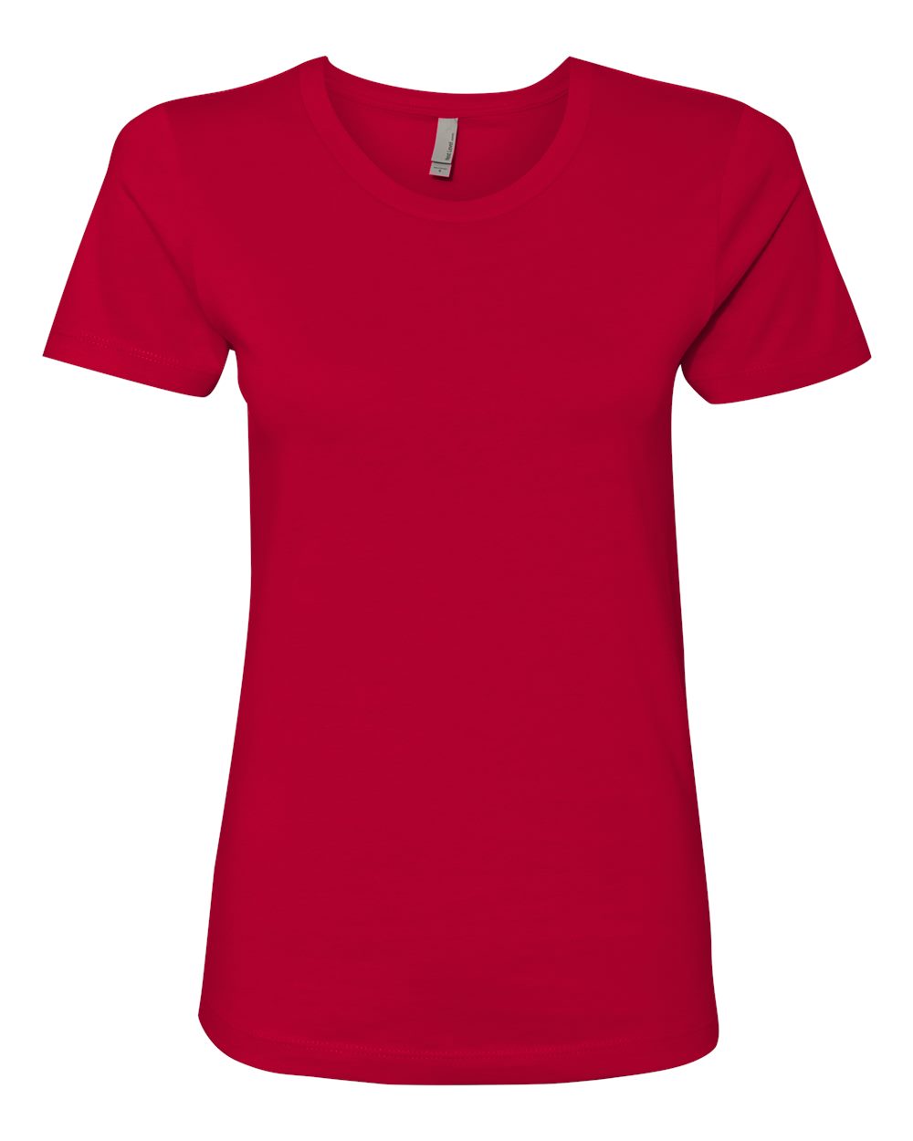 Next Level 3900 Women’s Cotton Tee in Red