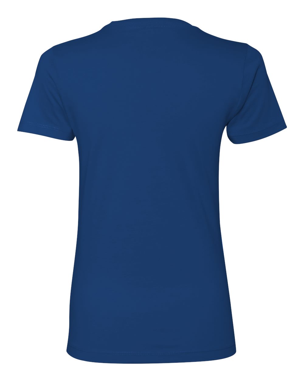 Next Level 3900 Women’s Cotton Tee in Royal, back