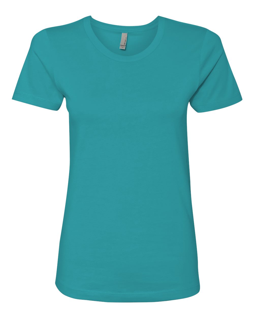 Next Level 3900 Women’s Cotton Tee in Tahiti Blue