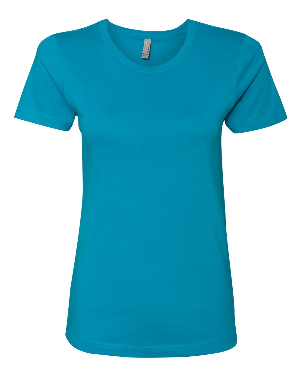 Next Level 3900 Women’s Cotton Tee in Turquoise