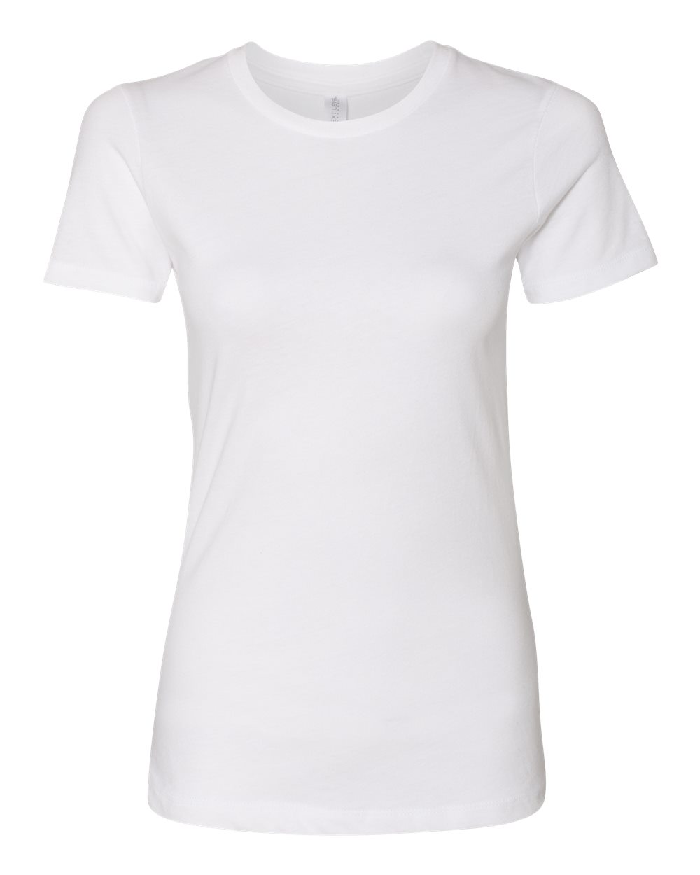 Next Level 3900 Women’s Cotton Tee in White