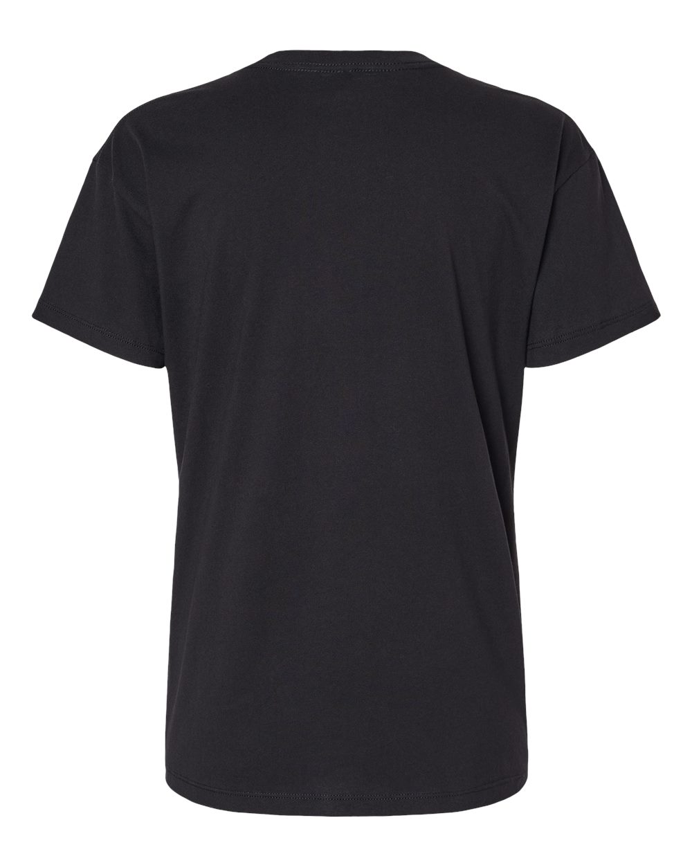 Next Level 3910 Women's Cotton Relaxed Tee in Black, back