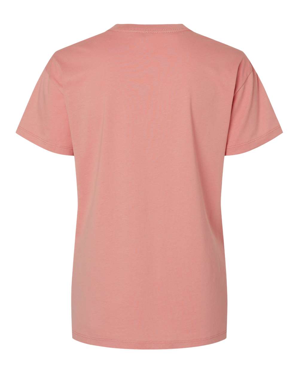 Next Level 3910 Women's Cotton Relaxed Tee in Desert Pink, back