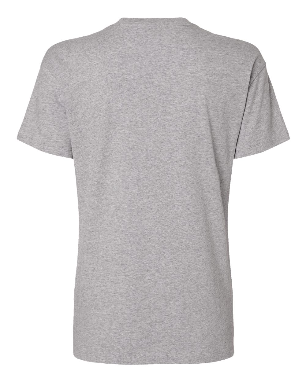 Next Level 3910 Women's Cotton Relaxed Tee in Heather Grey, back