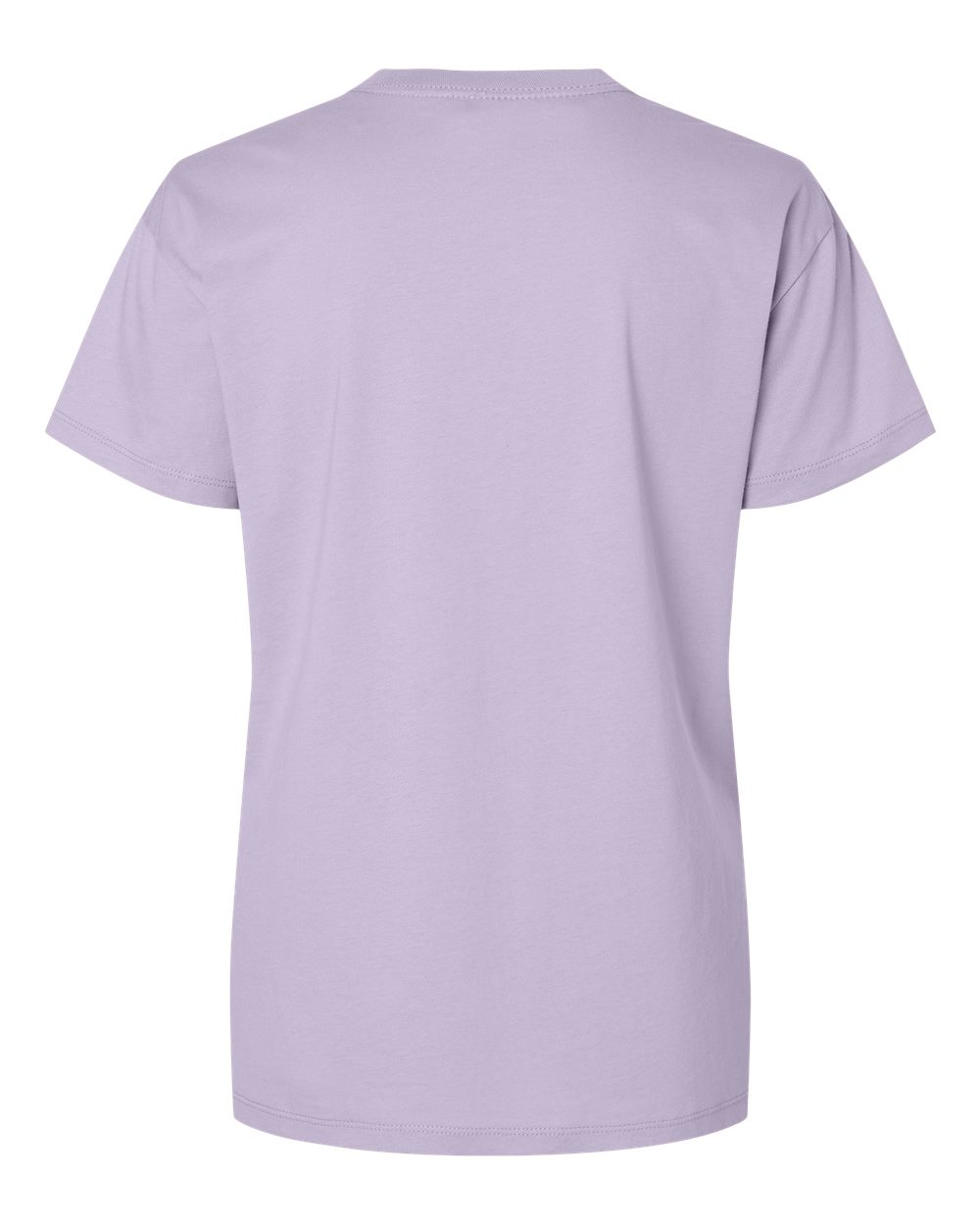 Next Level 3910 Women's Cotton Relaxed Tee in Lavender, back