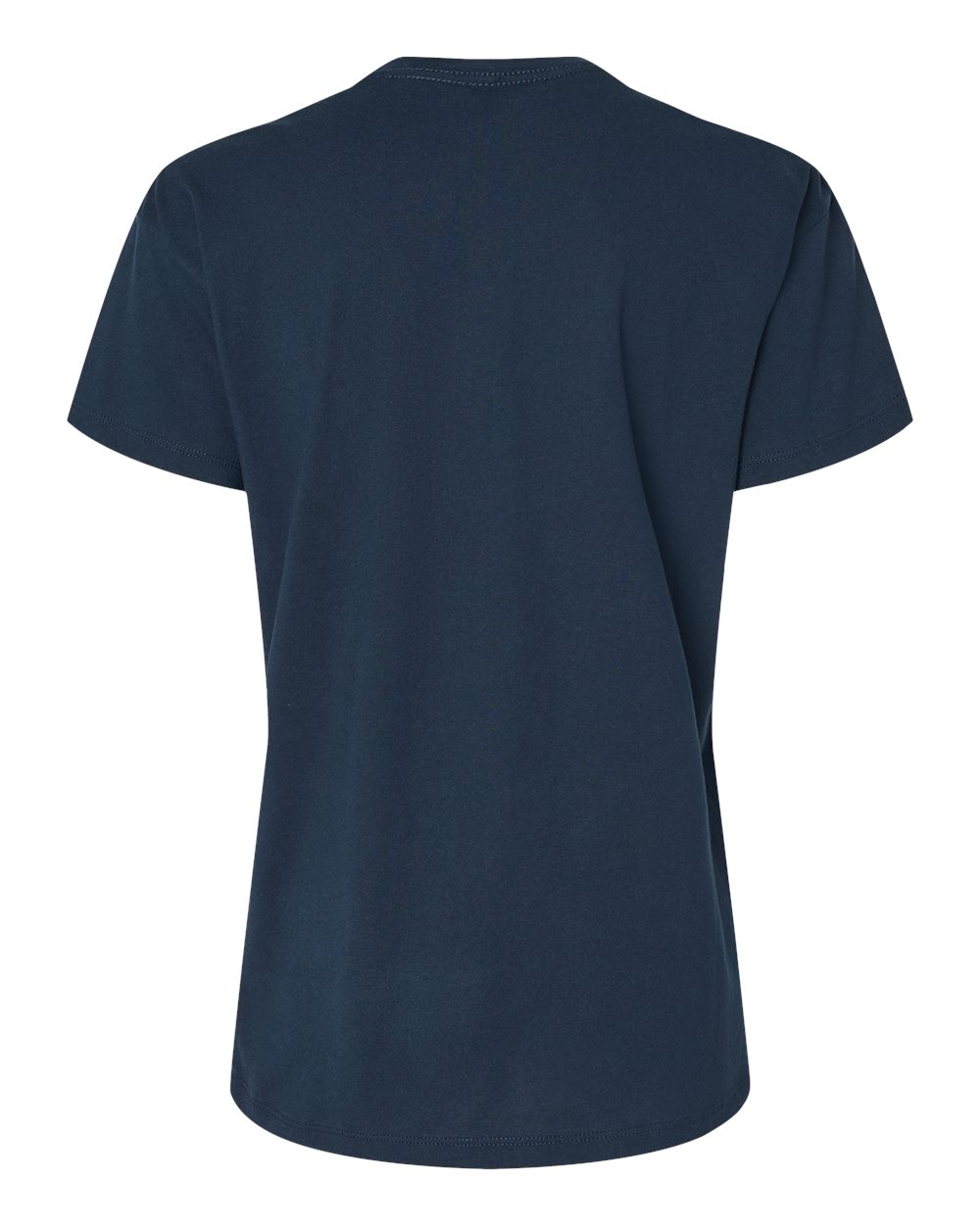 Next Level 3910 Women's Cotton Relaxed Tee in Midnight Navy, back
