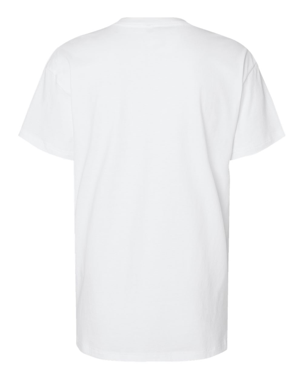 Next Level 3910 Women's Cotton Relaxed Tee in White, back