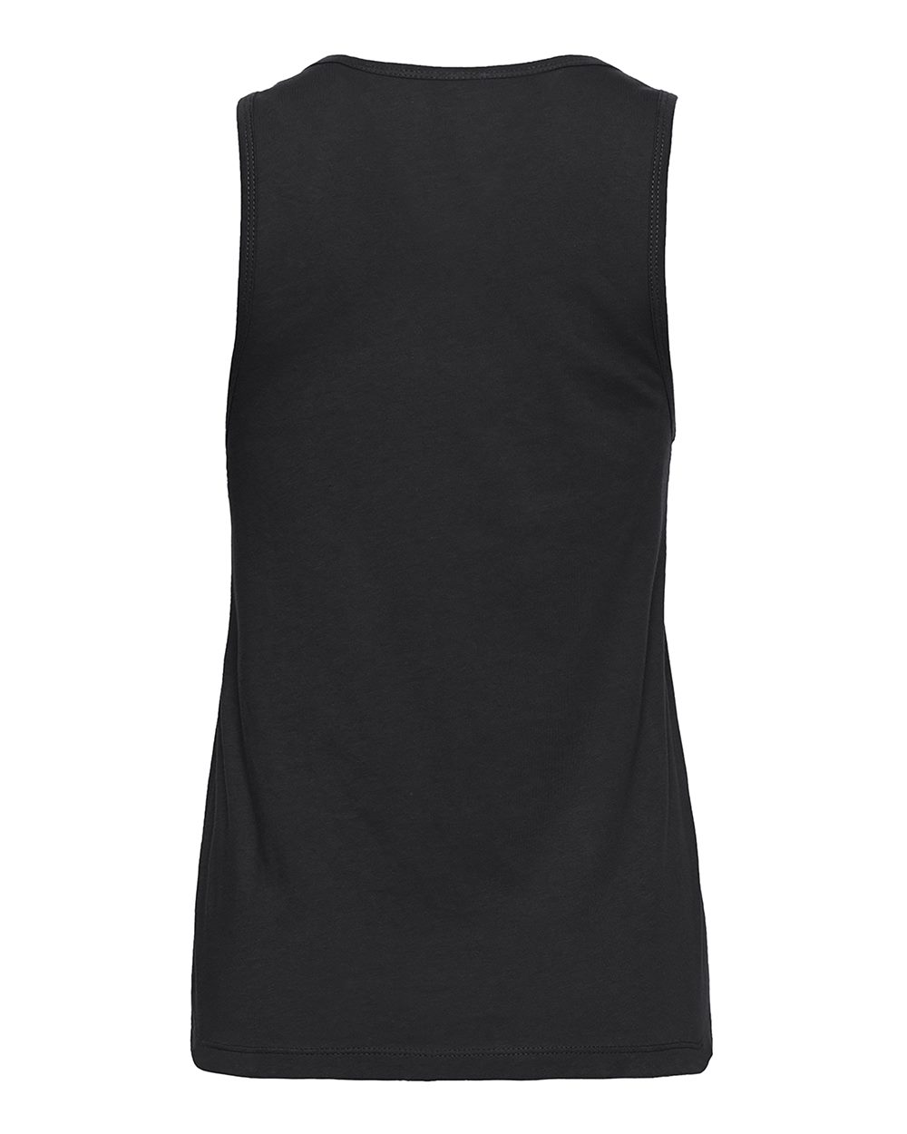 Next Level 3933 Women's Cotton Tank in Black, back