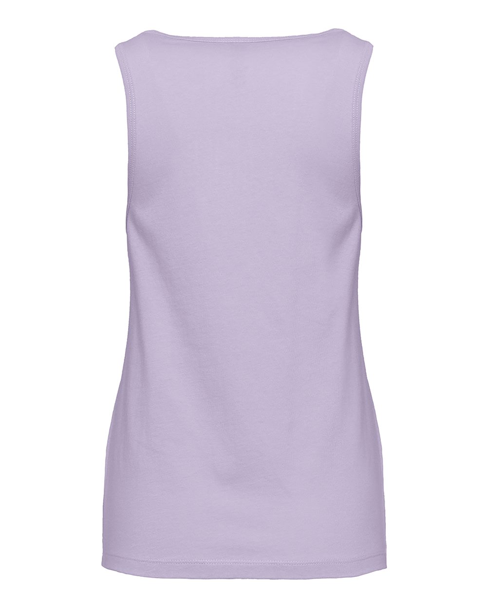 Next Level 3933 Women's Cotton Tank in Lavender, back
