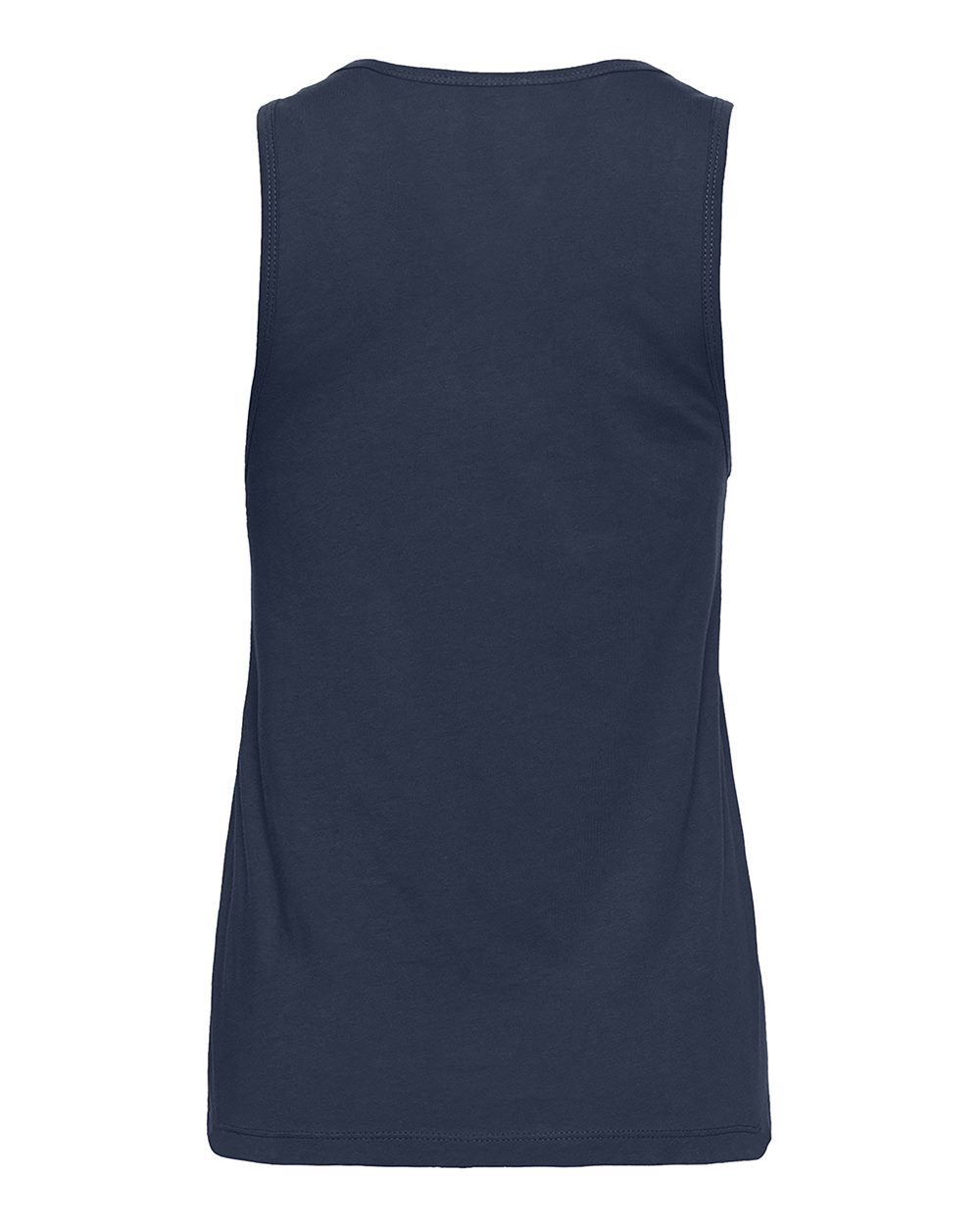 Next Level 3933 Women's Cotton Tank in Midnight Navy, back