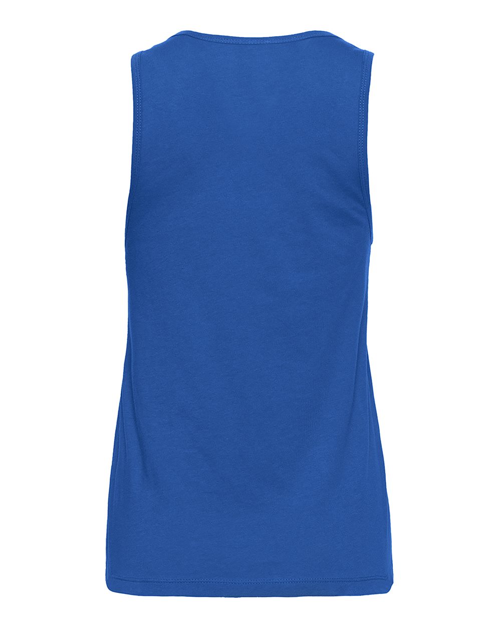 Next Level 3933 Women's Cotton Tank in Royal, back