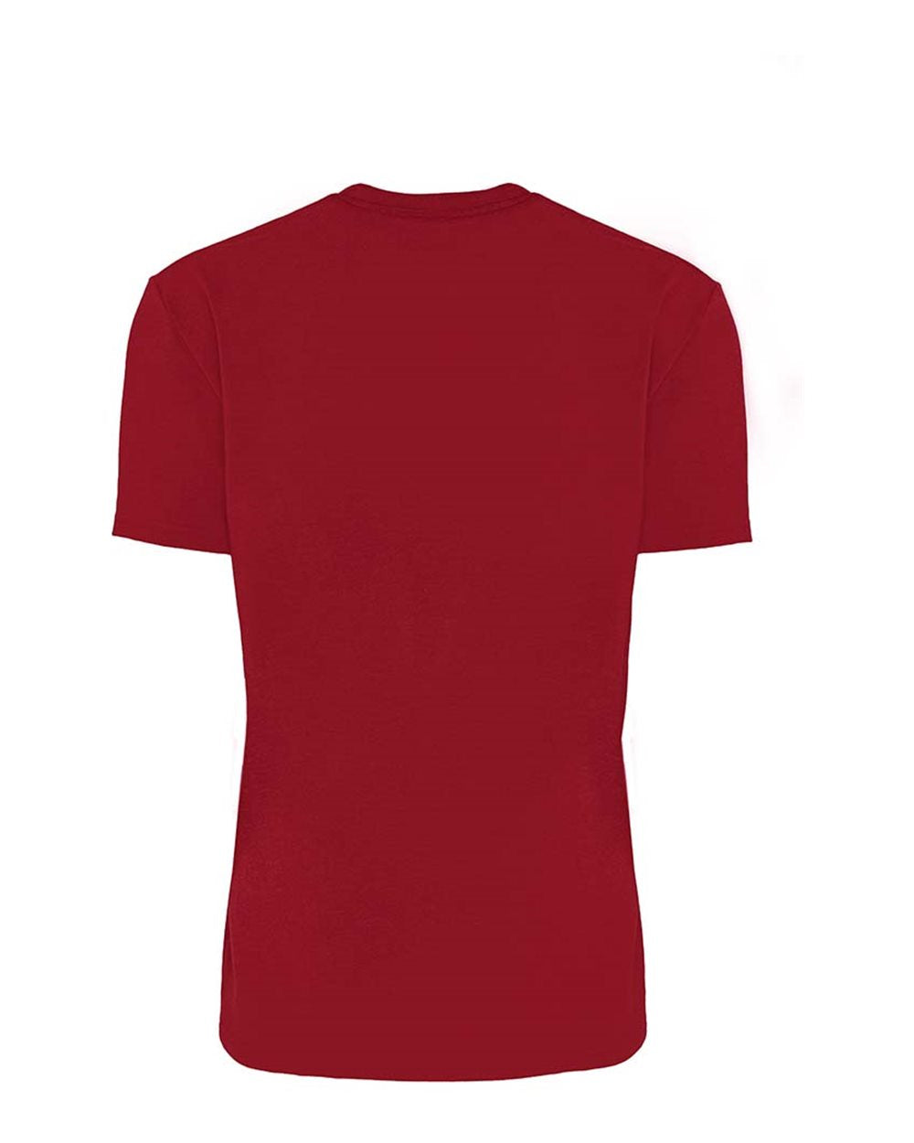 Next Level 4210 Unisex Eco Performance Tee in Cardinal, back
