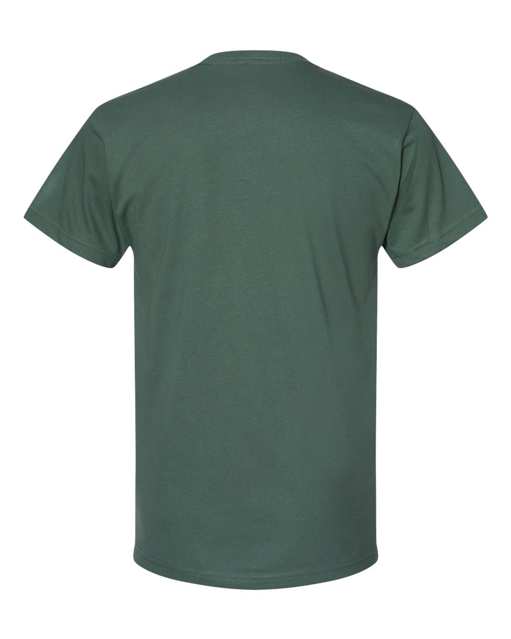 Next Level 4600 Unisex Eco Heavyweight Tee in Royal Pine, back