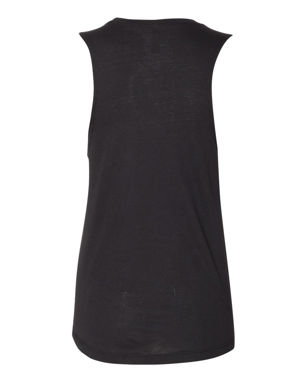 Next Level 5013 Women’s Festival Muscle Tank in Black, back