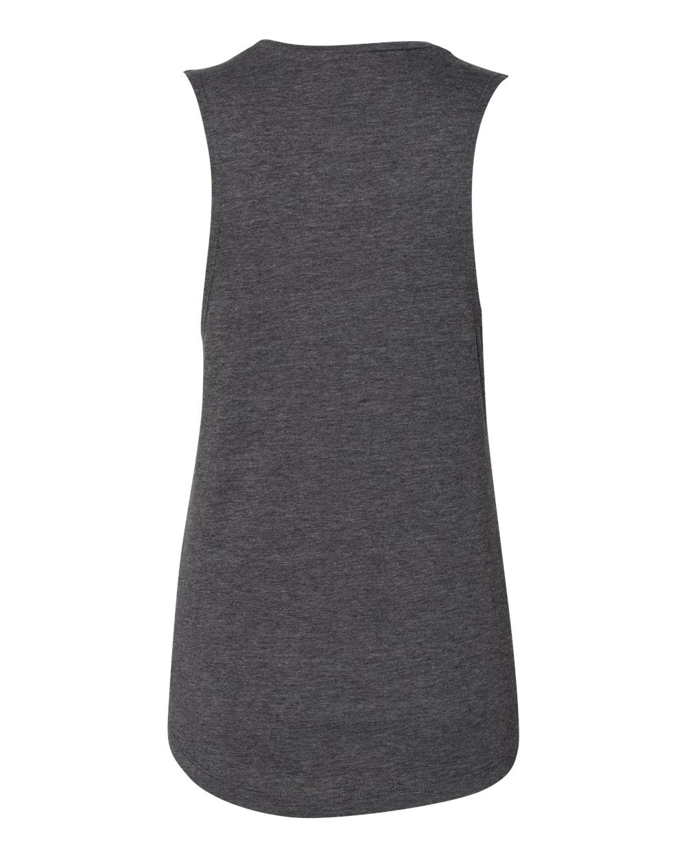 Next Level 5013 Women’s Festival Muscle Tank in Charcoal, back