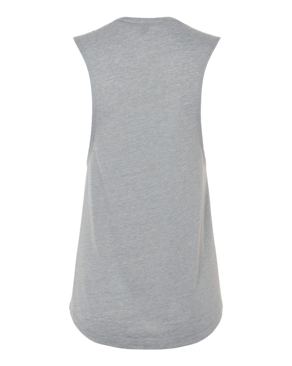 Next Level 5013 Women’s Festival Muscle Tank in Heather Grey, back
