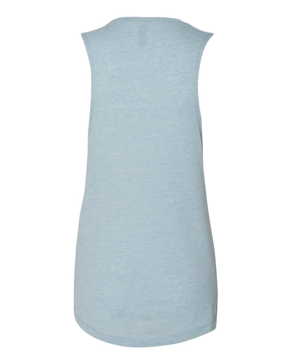 Next Level 5013 Women’s Festival Muscle Tank in Stonewash Denim, back