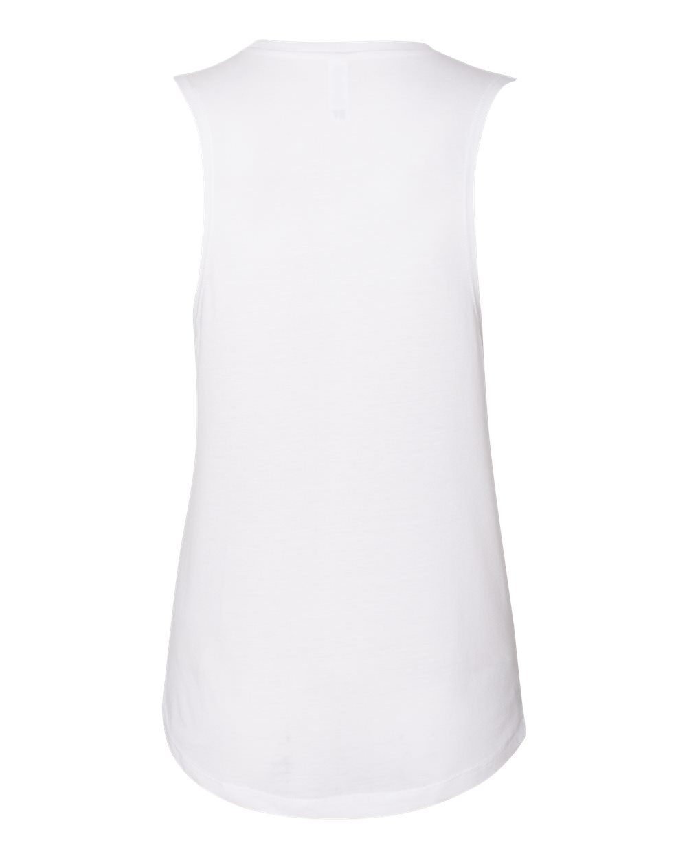Next Level 5013 Women’s Festival Muscle Tank in White, back