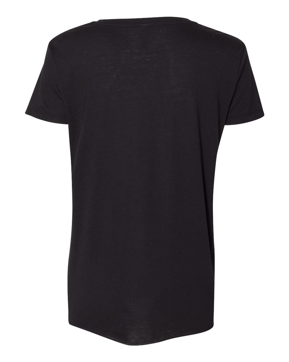 Next Level 5030 Women's Festival Scoop Neck Tee in Black, back