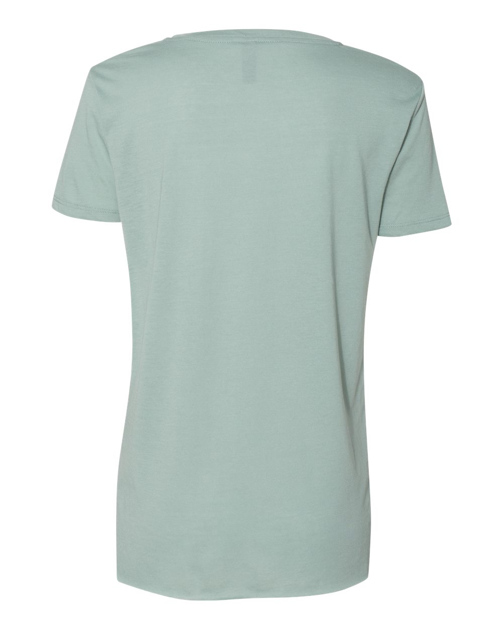 Next Level 5030 Women's Festival Scoop Neck Tee in Stonewash Green, back