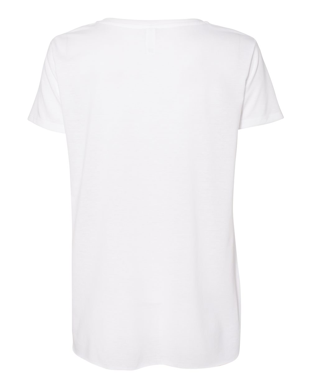 Next Level 5030 Women's Festival Scoop Neck Tee in White, back