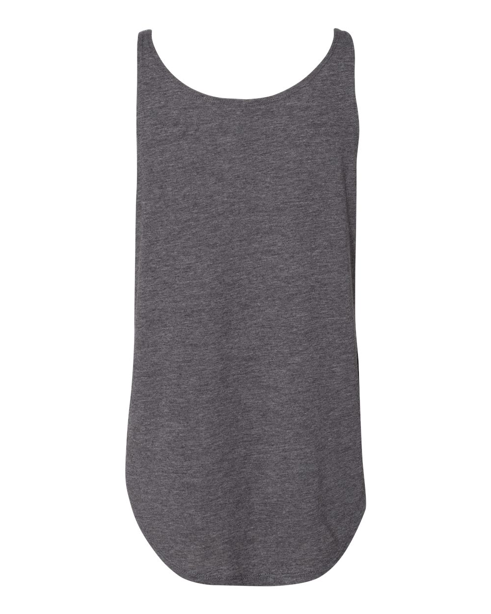 Next Level 5033 Women's Festival Tank in Charcoal, back