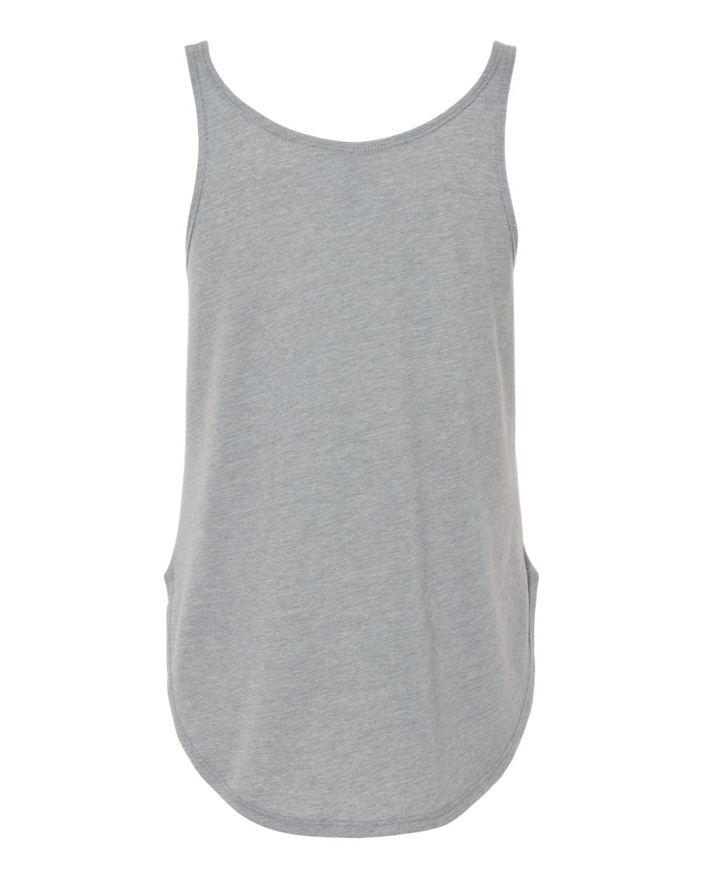 Next Level 5033 Women's Festival Tank in Heather Grey, back