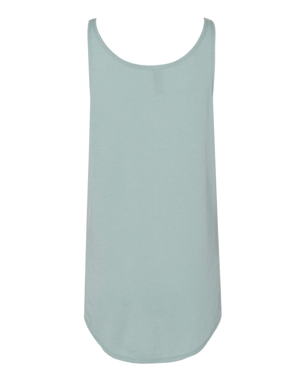 Next Level 5033 Women's Festival Tank in Stonewash Green, back