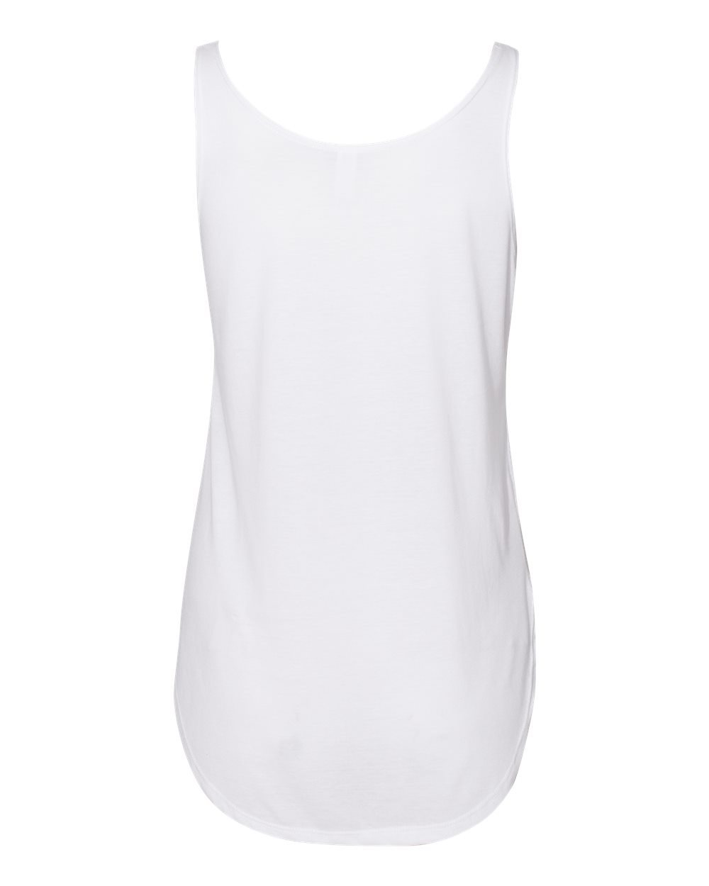 Next Level 5033 Women's Festival Tank in White, back