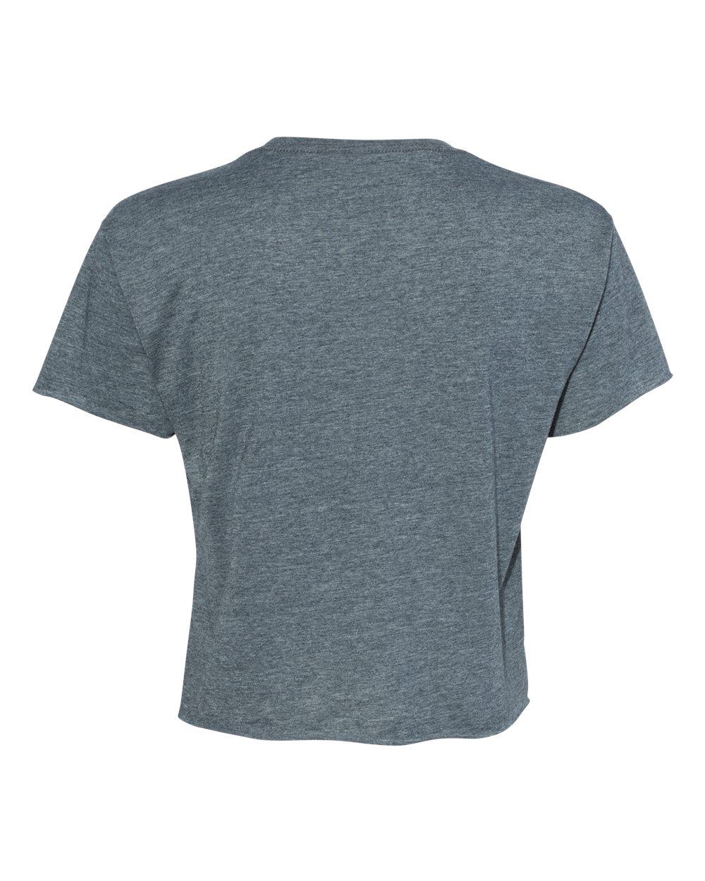 Next Level 5080 Women's Festival Crop Top in Antique Denim, back