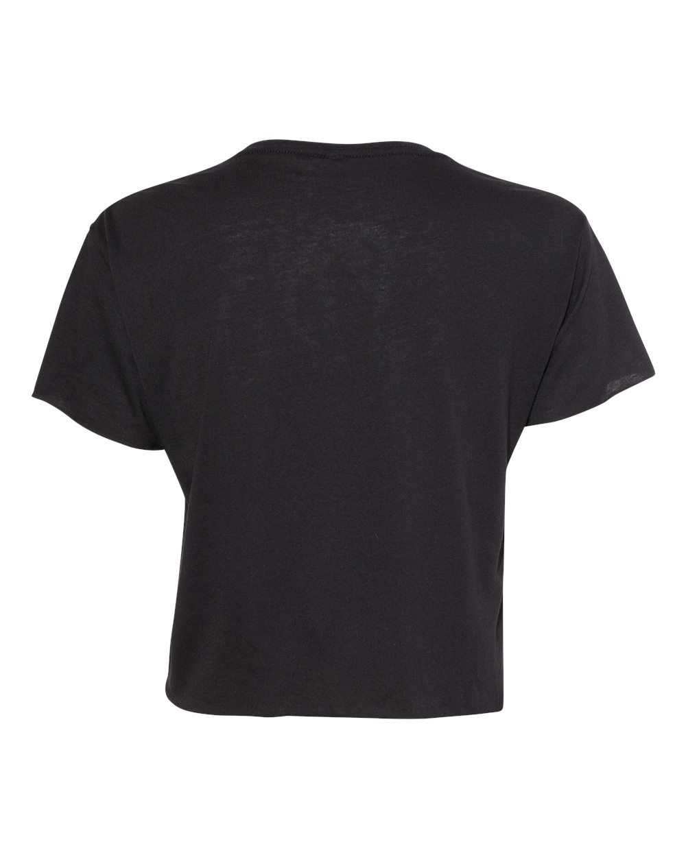 Next Level 5080 Women's Festival Crop Top in Black, back