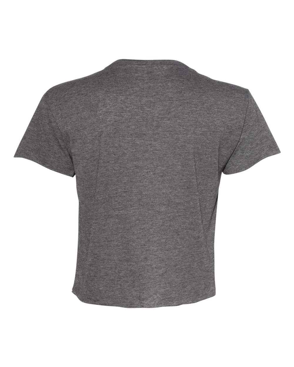 Next Level 5080 Women's Festival Crop Top in Charcoal, back