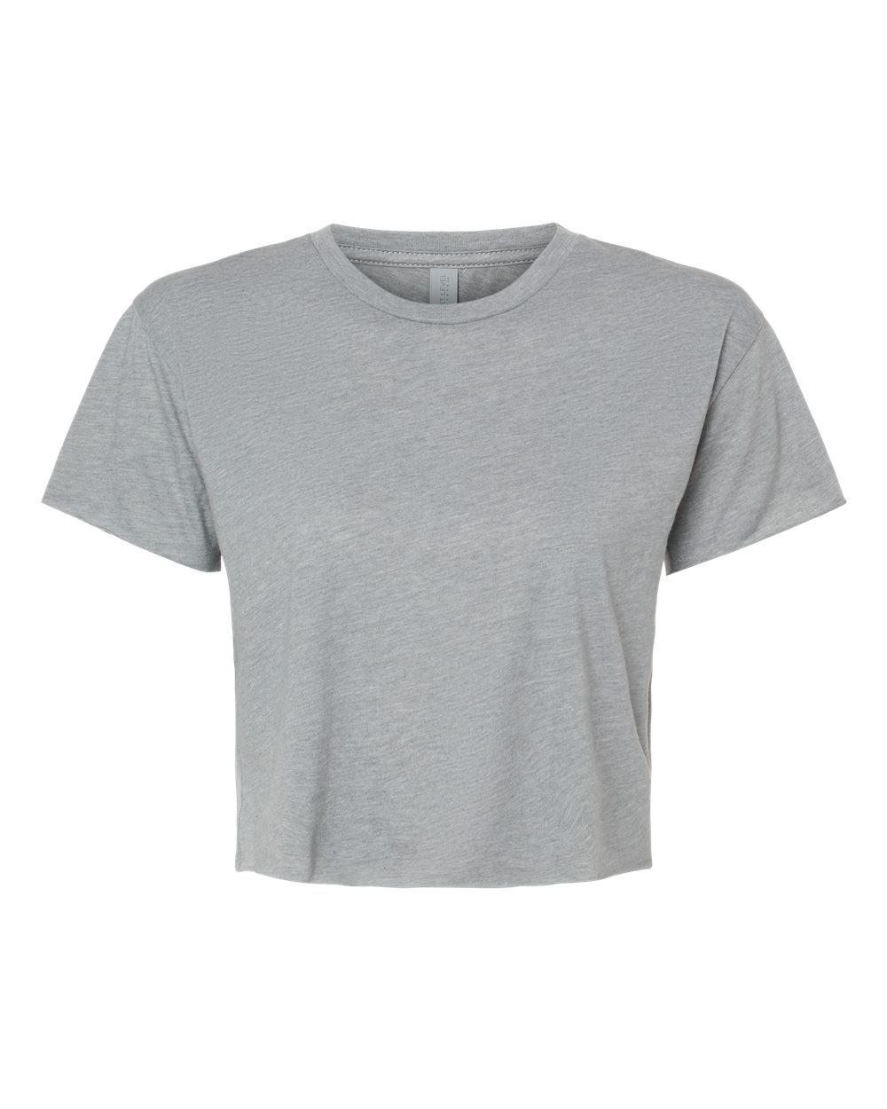 Next Level 5080 Women's Festival Crop Top in Heather Grey