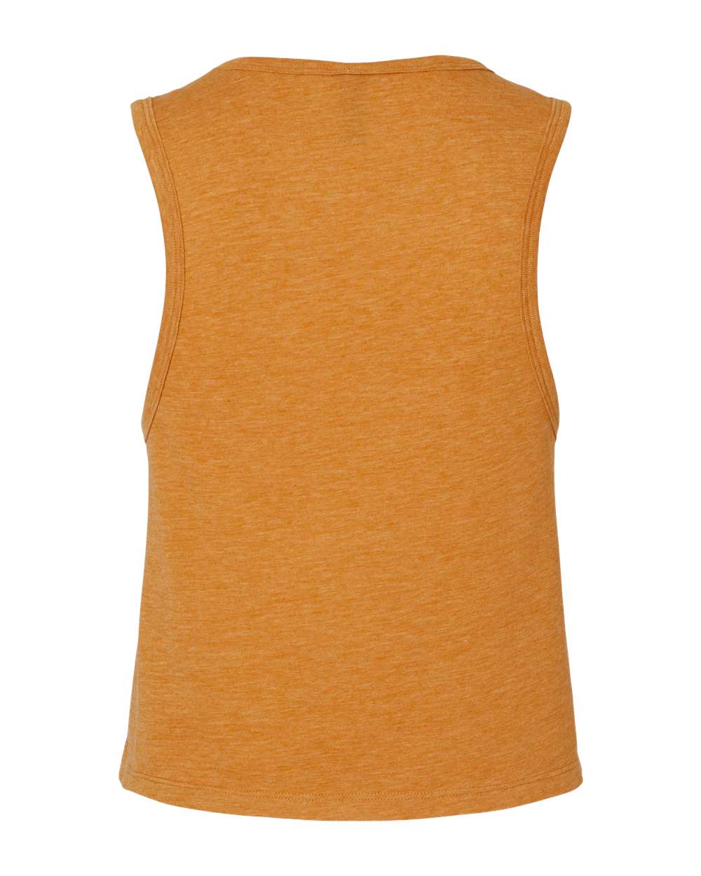 Next Level 5083 Women's Festival Crop Tank in Antique Gold, back