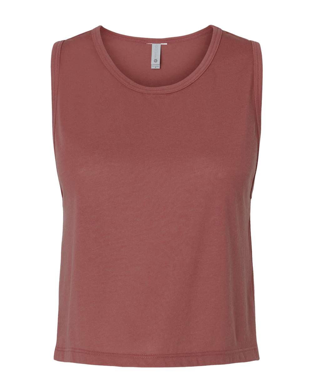 Next Level 5083 Women's Festival Crop Tank in Smoked Paprika
