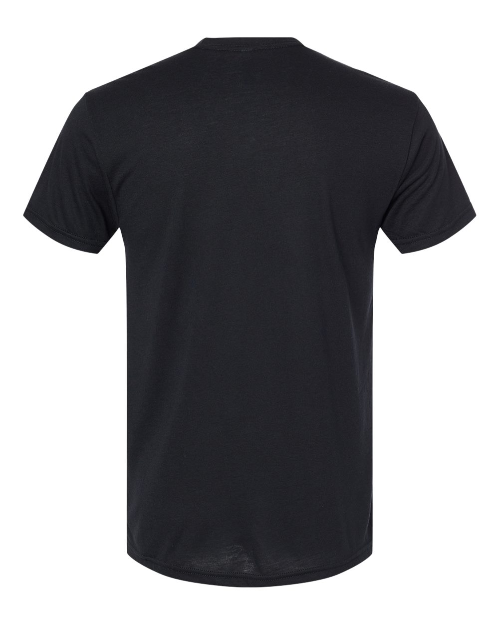 Next Level 6010 Unisex Triblend Tee in Black, back