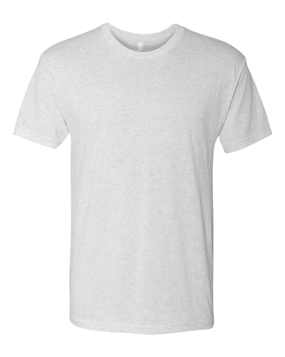 Next Level 6010 Unisex Triblend Tee in Heather White
