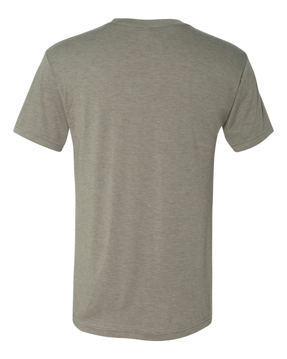 Next Level 6010 Unisex Triblend Tee in Venetian Grey, back