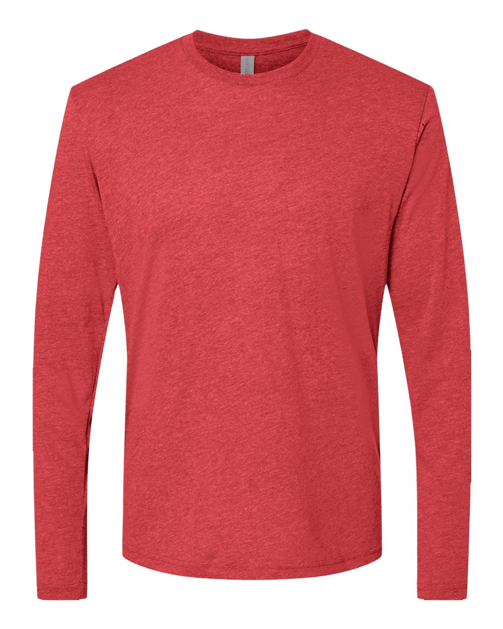 Next Level 6071 Unisex Triblend Long Sleeve Tee in Vintage Red