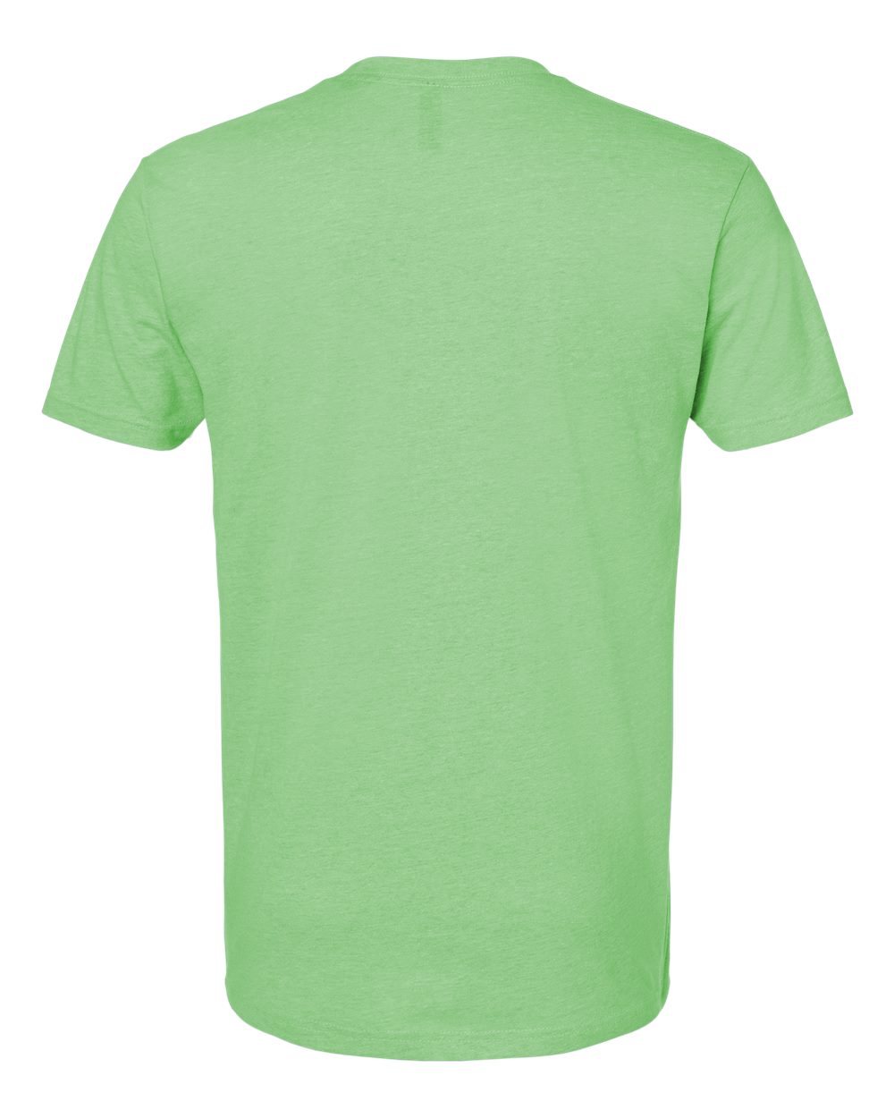 Next Level 6210 Unisex CVC Tee in Apple Green, back
